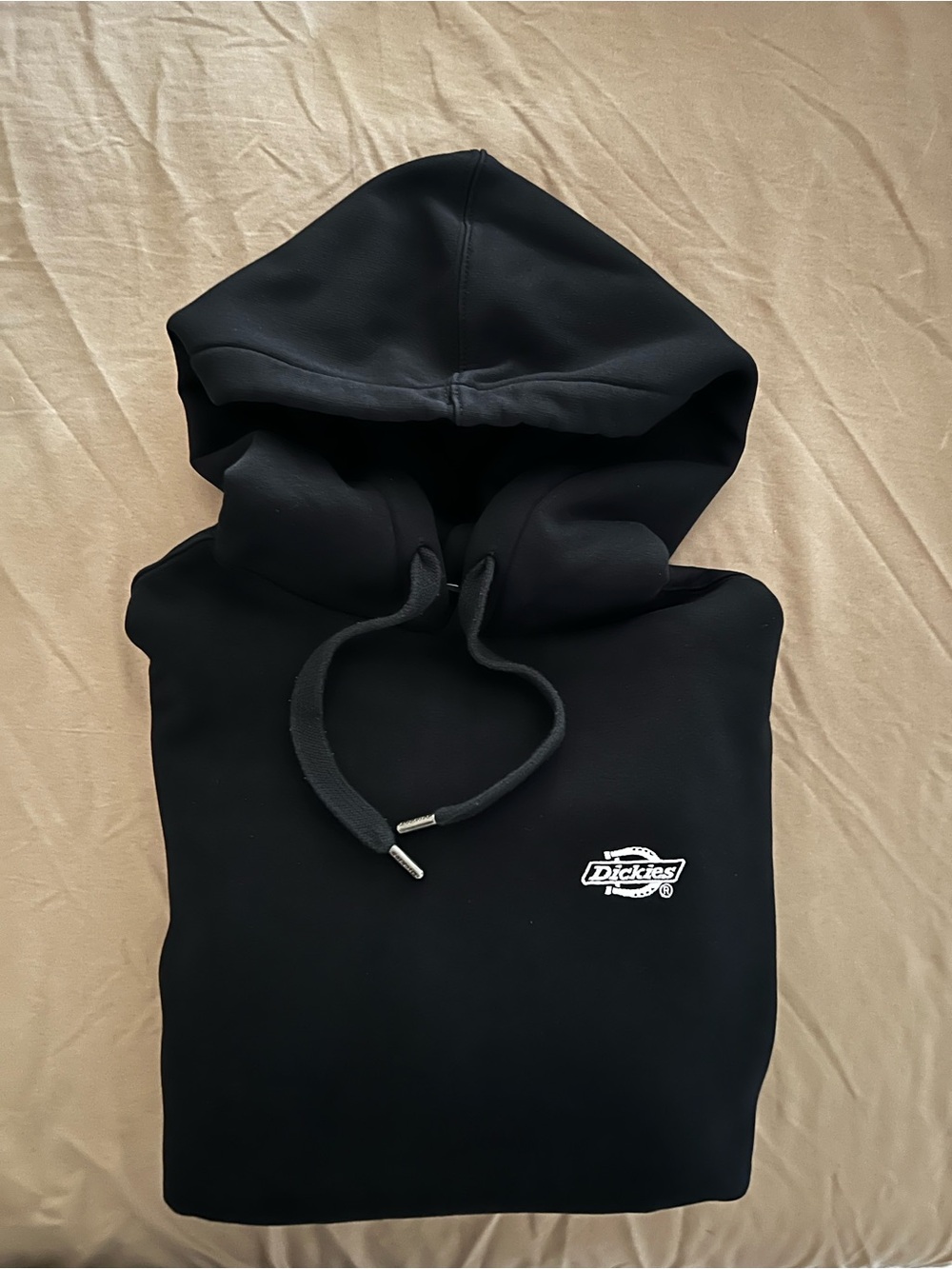 Dickies Black Hoodie with Small Multicolor Logo